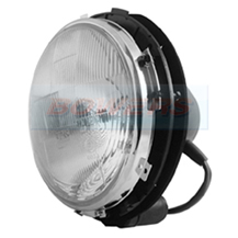 Wipac S6044 Classic Mini MPI Complete Quadoptic Headlight Headlamp Assembly With Self Levelling Motor